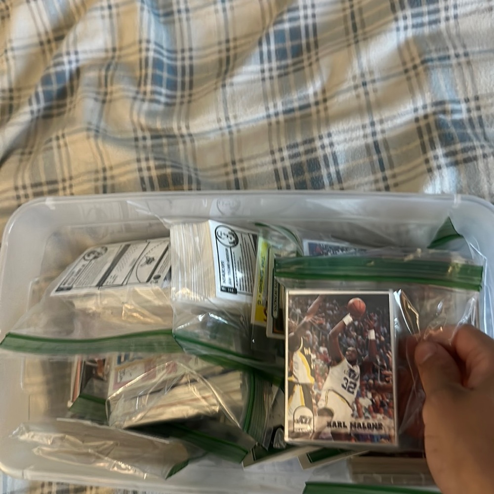 Basketball card collection